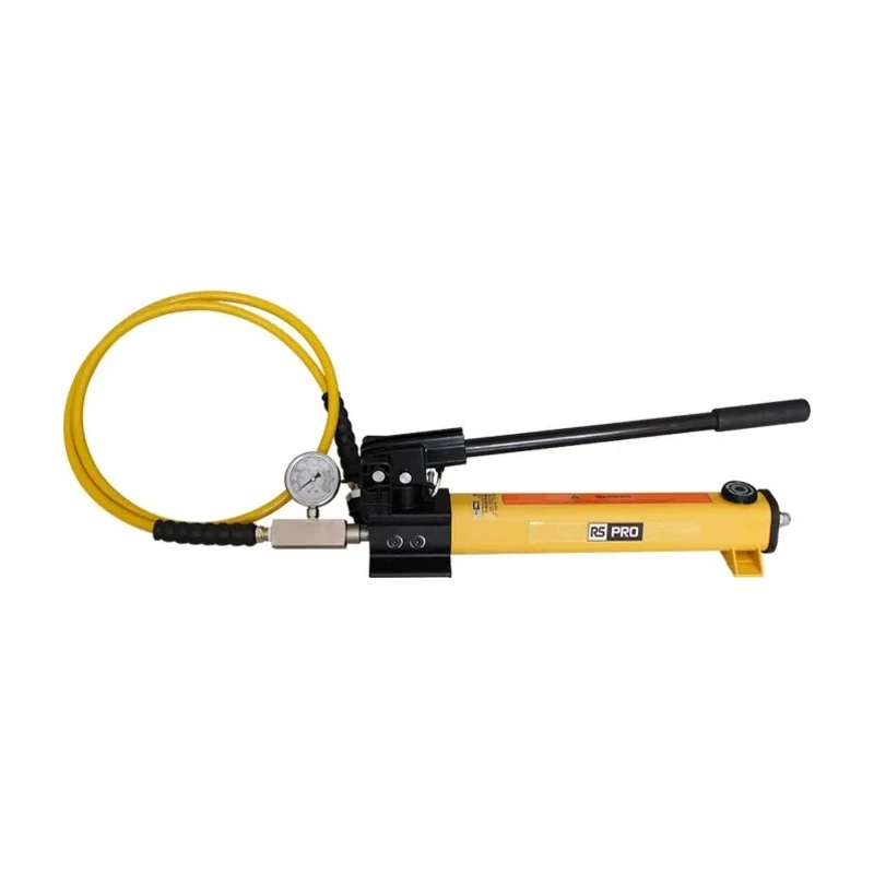 RS Pro Hydraulic Hand Pump, Two Speed Operation, 0.901 L Oil Capacity, 25.4 mm Cylinder Stroke, 700 bar Operating 234-9584