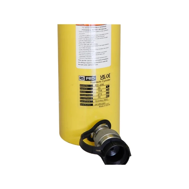 RS Pro Hydraulic Hand Pump, Two Speed Operation, 0.901 L Oil Capacity, 25.4 mm Cylinder Stroke, 700 bar Operating 234-9584