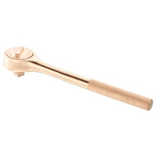 Facom Ratchet Spanner Anti-Magnetic Copper Beryllium Alloy 84 mm Size 550 mm Overall Length M.151SR