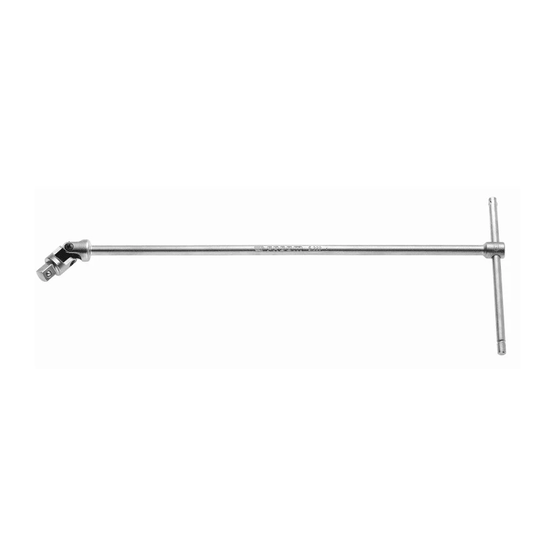 Facom 1/2 in Square Drive Chrome Finished Steel T-Handle Socket 495mm Overall Length S.229A