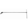 Facom 1/2 in Square Drive Chrome Finished Steel T-Handle Socket 495mm Overall Length S.229A