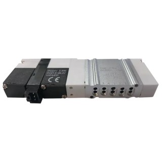 RS PRO Pneumatic Solenoid Valve - 5/2 Solenoid G 1/8 Inch 24V 0.8W 8 Bar Operating Pressure 235-1284