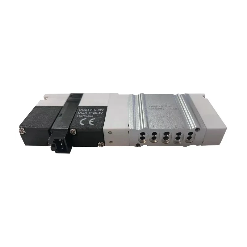 RS PRO Pneumatic Solenoid Valve - 5/2 Solenoid G 1/8 Inch 24V 0.8W 8 Bar Operating Pressure 235-1284