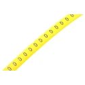 HellermannTyton Ovalgrip Slide-On Pre-Printed Cable Marker Black Legend Yellow Marker 3.6mm Max Cable, 1.7mm Min 901-10133