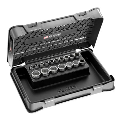 Facom 17-Piece 3/8 in 6 Point Socket Set J.401