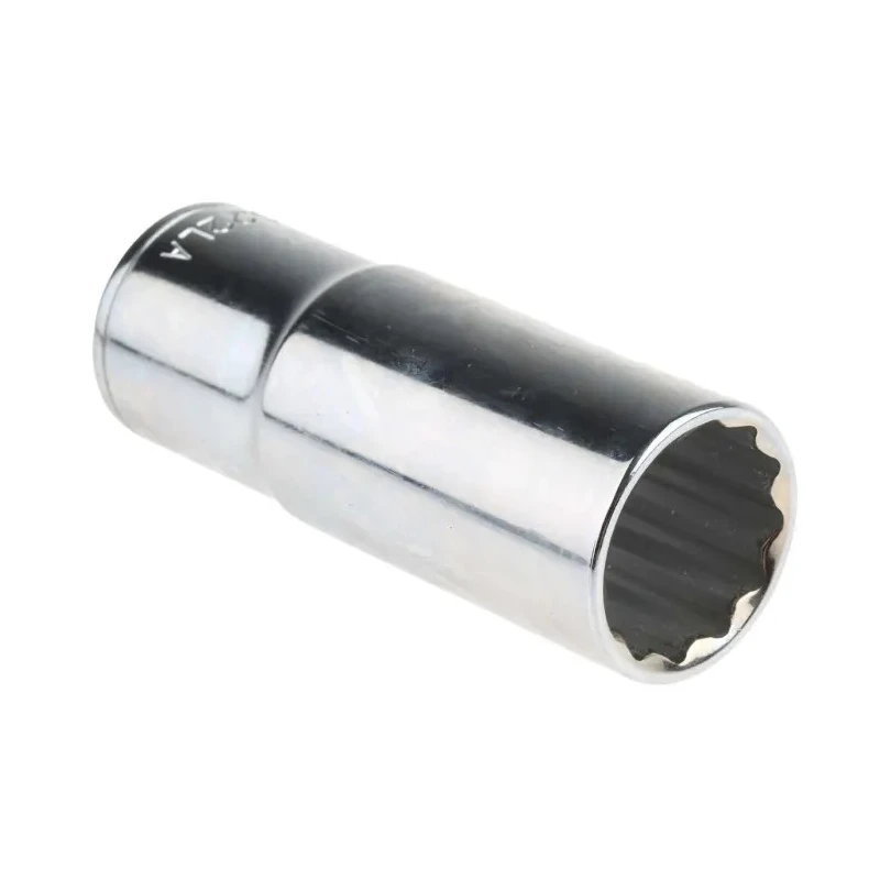 Facom 1/2 in Drive 22 mm 12 Point Square Chrome Vanadium Steel Socket S.22LA