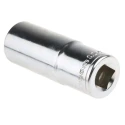 Facom 1/2 in Drive 22 mm 12 Point Square Chrome Vanadium Steel Socket S.22LA