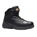V12 Footwear Black Composite Toe Capped Men's Safety Boots Size UK 10 EU 44 Heat Resistant SRC Slip Resistant V1920-10
