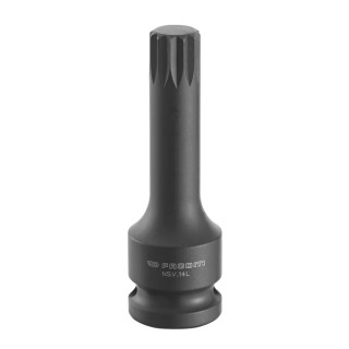 Facom 14 mm 1/2 in Drive Impact Socket 78mm Length NSV.14L