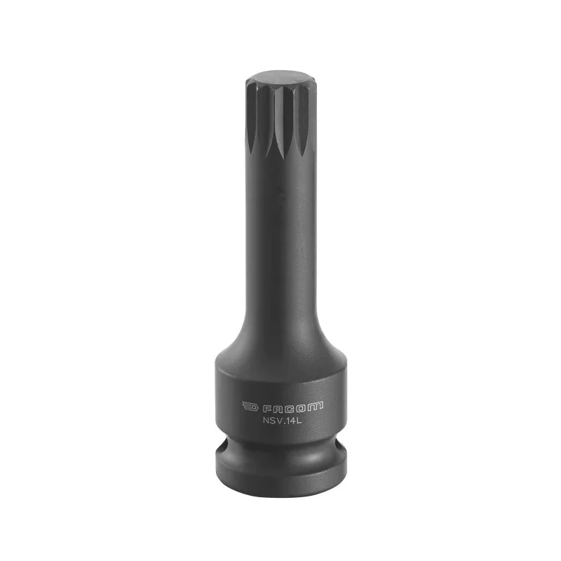Facom 14 mm 1/2 in Drive Impact Socket 78mm Length NSV.14L