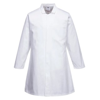 Portwest Durable Work Jacket White XL Men Outer 35% Cotton 65% Polyester Lining Cotton Polyester 2202WHRXL
