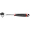Facom 12.7 mm Ratchet with Bi-Material Elastomer Handle, Chrome Vanadium Steel, Compact Head, 260mm Length S.161B