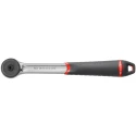 Facom 12.7 mm Ratchet with Bi-Material Elastomer Handle, Chrome Vanadium Steel, Compact Head, 260mm Length S.161B