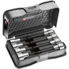 Facom 8-Piece 1/2 in Bit Screwdriver Socket Set Chrome Vanadium Steel Bright Chrome Finish SV.J8B
