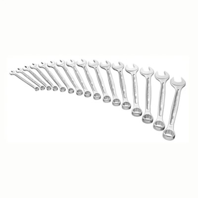 Facom 21-Piece Combination Spanner Set, Sizes 5/16 to 1.1/2 Inch 440.JU21