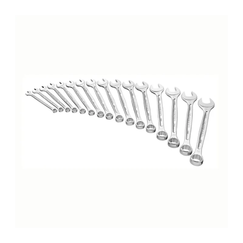 Facom 21-Piece Combination Spanner Set, Sizes 5/16 to 1.1/2 Inch 440.JU21