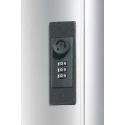 Durable Silver Aluminium Wall Mount Key Cabinet 72 Keys Capacity 196723