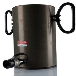 RS PRO Portable Hollow Plunger Hydraulic Cylinder Single Acting 60 t 100 mm 700 bar 19.5 kg 235-8217