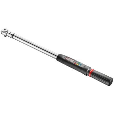 Facom Digital Electronic Torque Wrench, 17 To 340 Nm, 1/2 in Square Drive, ±2% Accuracy E.306A340S