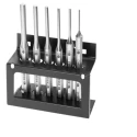 Facom 6-Piece Punch Set 190mm Overall Length, Impact Tools Set 248.JS6