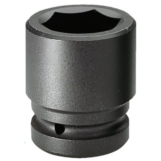 Facom Standard Impact Socket 75 mm 25.4 mm Drive Square, Chrome Molybdenum Steel, Manganese Phosphate Finish, 100mm NM.75A