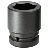 Facom Standard Impact Socket 75 mm 25.4 mm Drive Square, Chrome Molybdenum Steel, Manganese Phosphate Finish, 100mm NM.75A