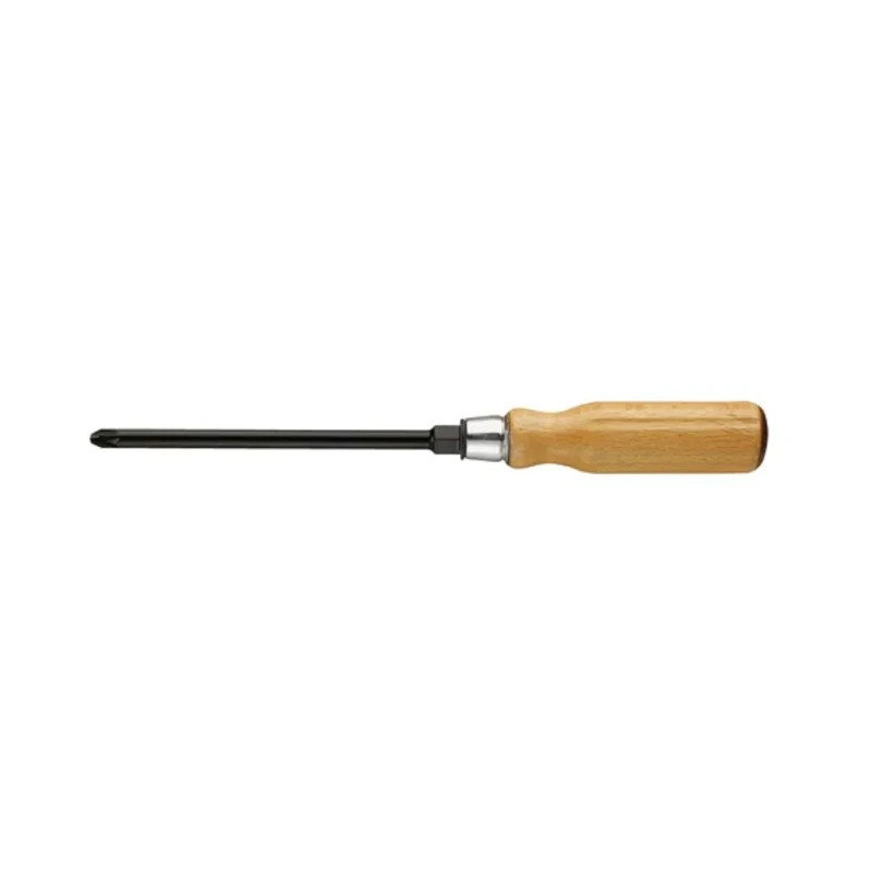 Facom Standard Screwdriver with PZ1 Tip, 100 mm Blade, 200 mm Overall Length ATHH.D1