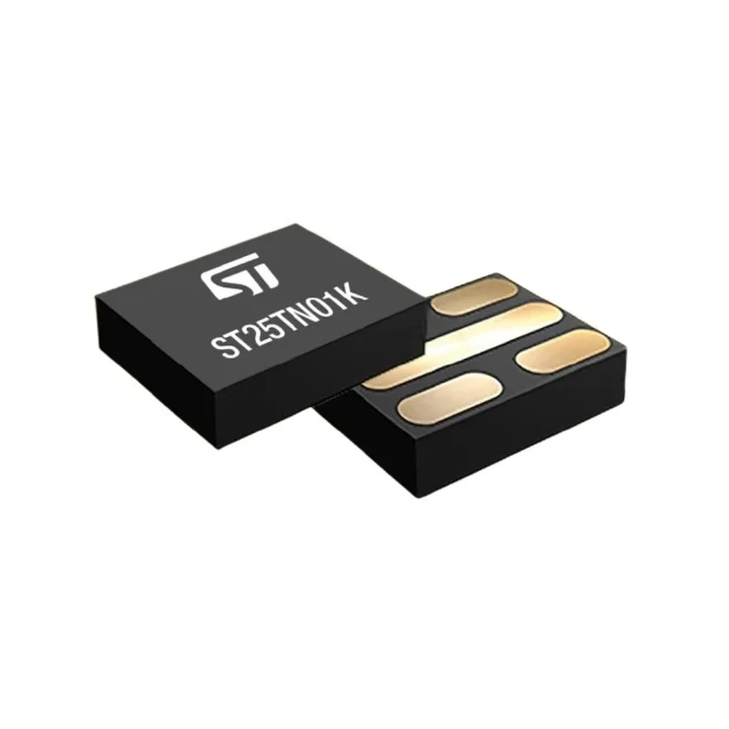 STMicroelectronics RF Transceiver IC NFC Forum Type 2 Tag, ASK Modulation, 106kbps, 5-Pin DFN-5 ST25TN01K-AFH5