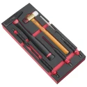 Facom Foam Tool Tray, Rectangular Foam Material, Dimensions 188mm Width x 418mm Length x 45mm Height PM.MODMI5