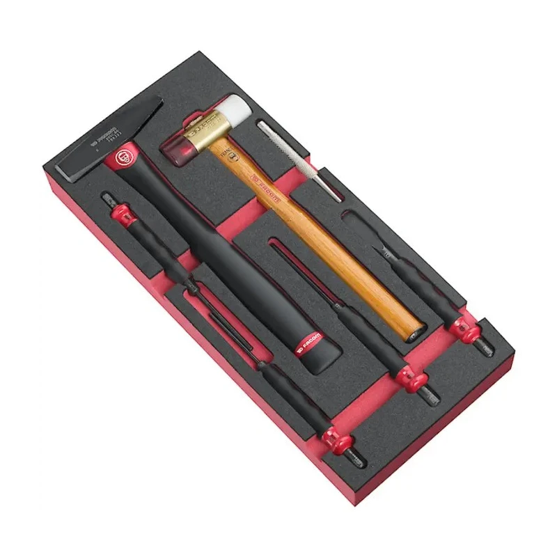 Facom Foam Tool Tray, Rectangular Foam Material, Dimensions 188mm Width x 418mm Length x 45mm Height PM.MODMI5