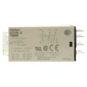 Omron H3YN Series DIN Rail, Panel Mount Timer Relay, 2-Contact DPDT, 24 V dc/ac, 0.1 s to 10 min Multifunction H3YN-2 AC24