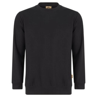 Orn Kestrel EarthPro Recycled Polyester and Cotton Unisex Work Sweatshirt Black M 1200R/B/M