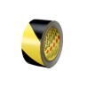 3M Black, Yellow, White Vinyl Safety Stripe Hazard Tape 51mm x 33m, 0.14mm Thickness Pre-printed 3M 5702 51mmx33m