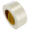 3M Transparent Scotch TM Filament Tape 50mm x 50m Rubber Resin Adhesive 0.12mm Thickness 3M 8956 50mmw50m