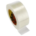 3M Transparent Scotch TM Filament Tape 50mm x 50m Rubber Resin Adhesive 0.12mm Thickness 3M 8956 50mmw50m