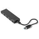 StarTech.com 0.87 in M.2 SATA SSD Hard Drive Enclosure USB C 10Gbps Plastic Aluminium Black SM2E1BMU31C