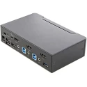StarTech.com 2 Port 1 Displays USB HDMI KVM Switch with 3.5 mm Stereo Audio, 3840 x 2160 at 60 Hz Maximum SV231HU34K6
