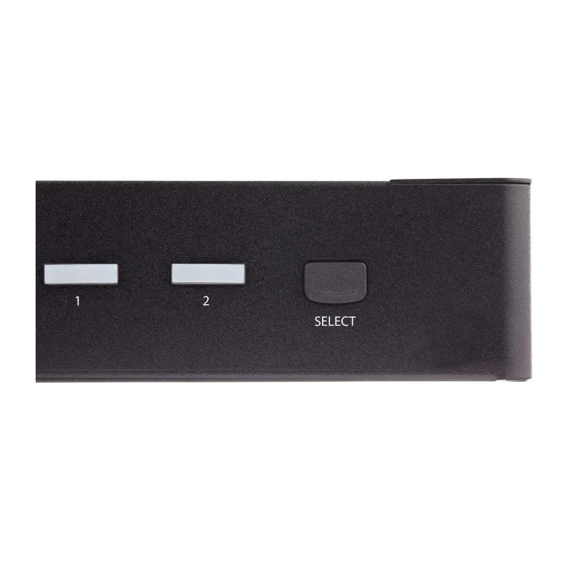 StarTech.com 2 Port 1 Displays USB HDMI KVM Switch with 3.5 mm Stereo Audio, 3840 x 2160 at 60 Hz Maximum SV231HU34K6