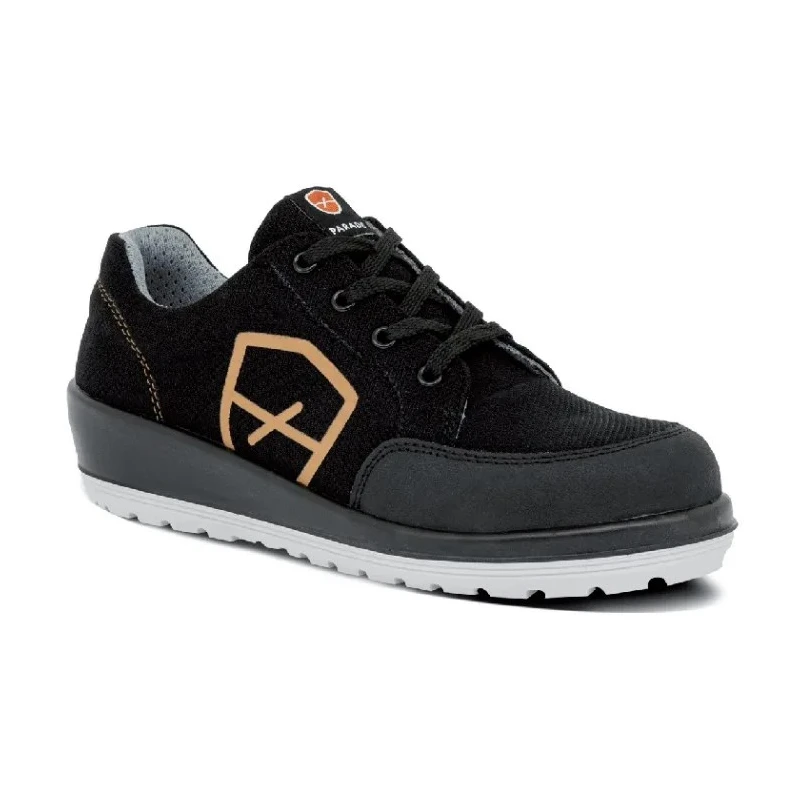 Parade BETTIE Women's Black Stainless Steel Safety Trainer Lace Up UK 4 EU 37 07BETTIE8731PT37