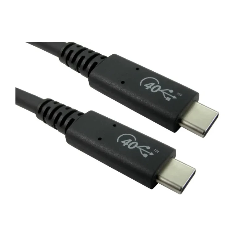 RS PRO IC Socket USB Cable Male USB Type C to Male USB Type C Black 800mm 236-8998