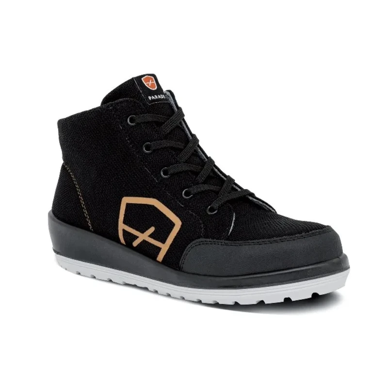 Parade BETSIE Women's Black Stainless Steel Safety Trainer UK 4 EU 37 Lace Up EN ISO 20345 SRC 07BETSIE7721PT37
