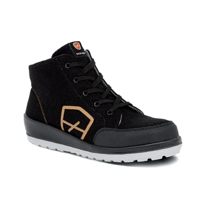 Parade BETSIE Women's Black Stainless Steel Safety Trainer Lace Up UK 6.5 EU 40 07BETSIE7721PT40