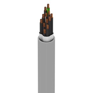 Alpha Wire Multi-Core Industrial Cable Xtra-Guard FLEX Performance Cable 12 Cores 15.93mm OD 30.5m Length 600V 901412 SL005