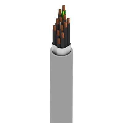 Alpha Wire Multi-Core Industrial Cable Xtra-Guard FLEX Performance Cable 12 Cores 15.93mm OD 30.5m Length 600V 901412 SL005