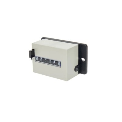 Hengstler 6 Digit Digital Stroke Counter Mechanical Connection Reset Button Display Height 4mm RS0150303