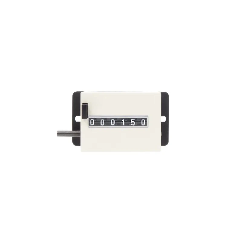 Hengstler 6 Digit Digital Stroke Counter Mechanical Connection Reset Button Display Height 4mm RS0150303