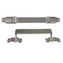 Savigny Steel Carrying Handle Zinc Plated 199mm Width 39mm Height 10kg Load Capacity 40398 ZI