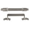 Savigny Steel Carrying Handle Zinc Plated 199mm Width 39mm Height 10kg Load Capacity 40398 ZI