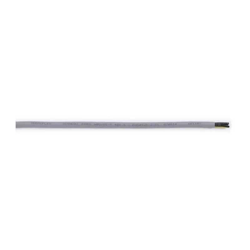 AXINDUS HARMOFLEX Control Cable 4 Cores 1.5mm² 14 AWG Unscreened 100m Grey Polyvinyl Chloride Sheath H1040150