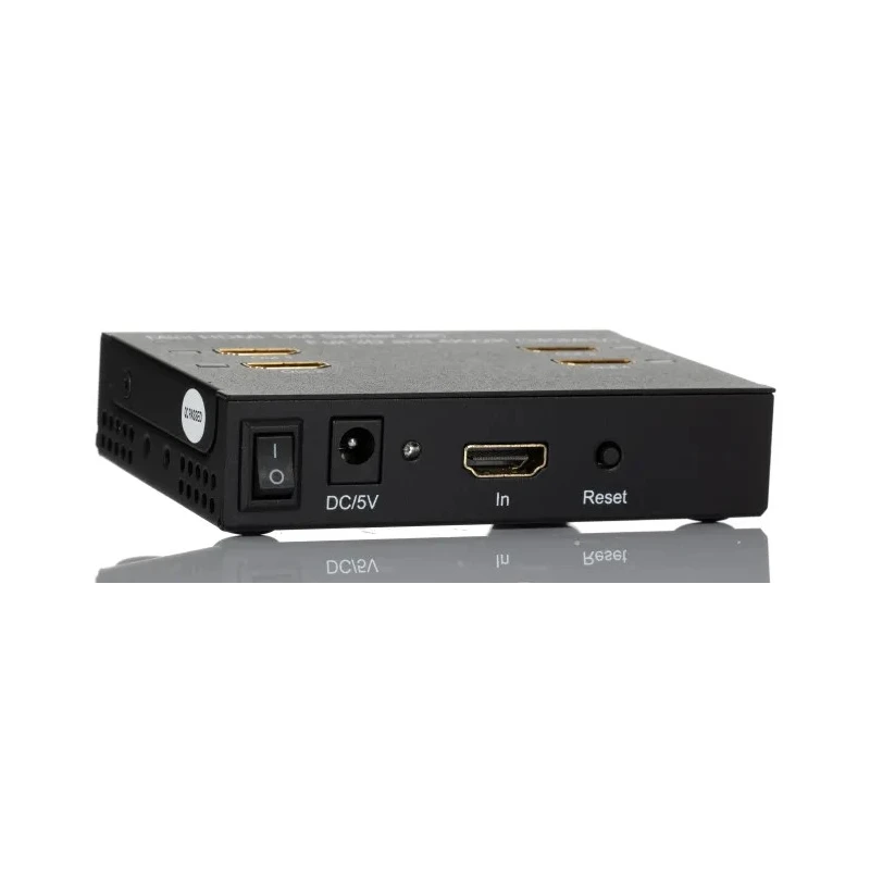 RS PRO HDMI Splitter 4 Port 1 Input 4 Output 4000 x 2000 Pixel Resolution 236-9048
